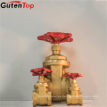 Gutentop 1 / 2-6inch 2018 New Style Válvulas de compuerta de latón Italy Stock Product